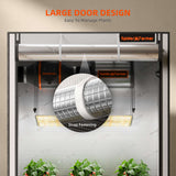 Spider Farmer 3' x 3' x 6' (90 x 90 x 180 cm) Pro White Indoor Grow Tent