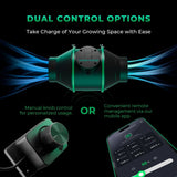 Mars Hydro FC-E3000 LED Grow Light + 3' x 3' Grow Tent + Inline Fan Combo with Speed Controller