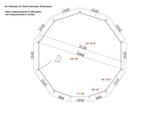 4-Season DELUXE Glamping Package Dome - 16'/5m - Phoenix Domes
