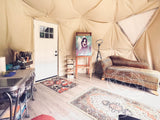 4-Season DELUXE Glamping Package Dome - 16'/5m - Phoenix Domes