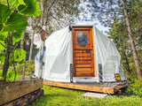 4-Season DELUXE Glamping Package Dome - 16'/5m - Phoenix Domes
