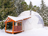 4-Season DELUXE Glamping & Yoga Package Dome - 30'/9m - Phoenix Domes