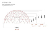 4-Season DELUXE Glamping & Yoga Package Dome - 30'/9m - Phoenix Domes