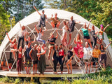 4-Season DELUXE Glamping & Yoga Package Dome - 33'/10m - Phoenix Domes