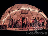 4-Season DELUXE Glamping & Yoga Package Dome - 33'/10m - Phoenix Domes