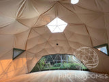 4-Season DELUXE Glamping & Yoga Package Dome - 33'/10m - Phoenix Domes