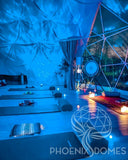 4-Season DELUXE Glamping & Yoga Package Dome - 33'/10m - Phoenix Domes