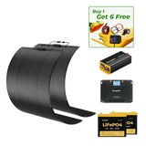 BougeRV 12V 400 Watt Flexible Solar System Kit