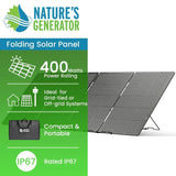 Nature's Generator 400W Folding Solar Panel