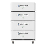 LINIOTECH 10kWh 200Ah 48V LiFePO4 Lithium Solar Battery Brick Stackable