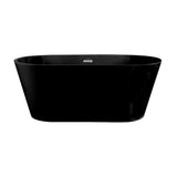 Swiss Madison Claire 60" Freestanding Bathtub in Matte Black