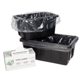 454 Bags 55 Gallon Tote/Bin Liner - 80" x 36" (Roll of 75)