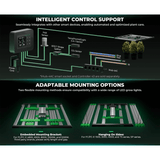 Mars Hydro ADLite UV 15W + IR 8W Supplemental LED Grow Light Bars Combo - Set of 2