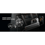 Spider Farmer 6" Clip Fan, 10-Speed with Wide-Angle Oscillation - Pack of 2