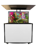 MirageVision 85" Outdoor TV Premium Lift Cabinet