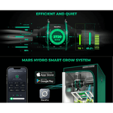 Mars Hydro iFresh 4" Smart Inline Duct Fan and Carbon Filter Combo