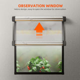 Spider Farmer 4' 8" x 2' 4" x 6' 6" (140 x 70 x 200 cm) Pro White Indoor Grow Tent