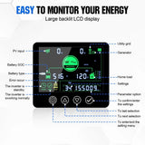 ECO-WORTHY 5000W Solar Off-Grid Inverter Charger – 48V DC to 120V AC Split-Phase | Pure Sine Wave | 10,000W Peak