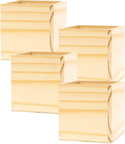 plastic liner for wood planter box Wood Planter Box, 5 Inch Square, Rose Wood, Plastic Liner, Garden Cent –  Grow It Depot