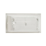 Swiss Madison Voltaire 60" x 30" Left-Hand Drain Alcove Bathtub (15 - Pack)