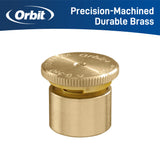 12"400 Series Spray Head w/15' Brass Adj Nozzle