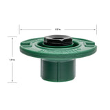 Plastic Flush Head w/Full Pattern Nozzle 54005
