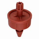GROW1 Pressure Compensating Junior Dripper w/ LCNL 2.0GPH Red/Red (250pcs/Pack)