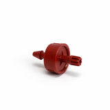 GROW1 Pressure Compensating Junior Dripper w/ LCNL 2.0GPH Red/Red (250pcs/Pack)