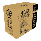 GROW1 CropCart 23 Gallon Gas Powered Ag Cart Sprayer 150ft Hose