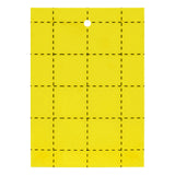 GROW1 Sticky Card Traps Yellow 3" x 5" (10 Pack)