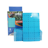 GROW1 Sticky Card Traps Blue 3" x 5" (100 Pack)
