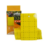GROW1 Sticky Card Traps Yellow 3" x 5" (100 Pack)