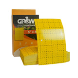 GROW1 Sticky Card Traps Yellow 5" x 8" (100 Pack)