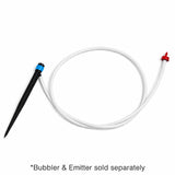 GROW1 Polyethylene White Tubing 5mm 36" Pre-Cut (25pcs/Pack)