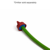 GROW1 Pre-Cut 36 Green Vinyl Irrigation Whips - I.D. 3/16in x 36in (25pcs/Pack)