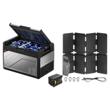 BougeRV Rocky Solar Battery Portable Fridge Kit
