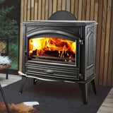 Amantii Lynwood W-76 Cast Iron Free Stand Wood Fireplace