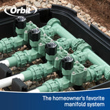 3-Valve Preassembled Manifold with HDPE Adapters 91207