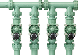 4-Valve Preassembled Manifold with PVC adapters 57257