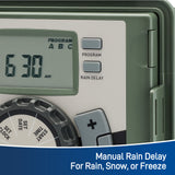 Easy-Set Logic® Outdoor Irrigation Sprinkler Controllers 57894, 57896, 57900, 57892