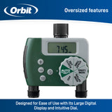 Digital 2 Outlet Hose Faucet Timer 58910