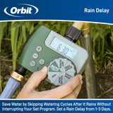 Digital 2 Outlet Hose Faucet Timer 58910
