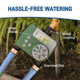 Digital 2 Outlet Hose Faucet Timer 58910