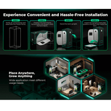 Mars Hydro 3' 3" x 3' 3" x 6' 1" (100cm x 100cm x 180cm) Indoor Grow Tent