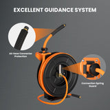 Retractable Air Hose Reel-Alloy Steel Reel-3/8in 25ft-50ft