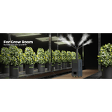 Mars Hydro 15L Large Humidifier with Ultrasonic Cool Mist, Temperature and Humidity Sensor, and Remote Control