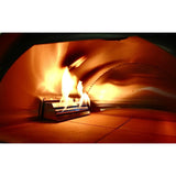 WPPO Traditional 25" Dual Fueled Pizza Oven With Gas Attachment- Wood and Gas Powered