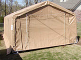 Rhino Shelter | 12’W x 12’L x 8’H Storage Shed (House)
