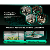 Mars Hydro 5' x 5' x 6' 8" (150cm x 150cm x 200cm) Indoor Grow Tent