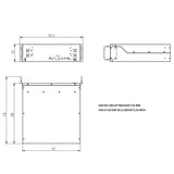 RUIXU Self-Heating RX-LFP48100-H | 19" Rack Mounted 3U Module | UL1973 Certified